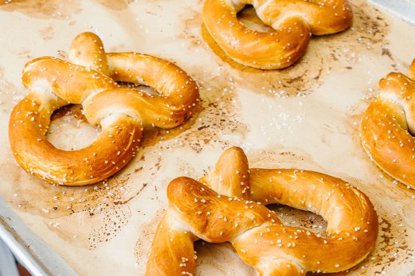 Fresh Homemade Soft Pretzels