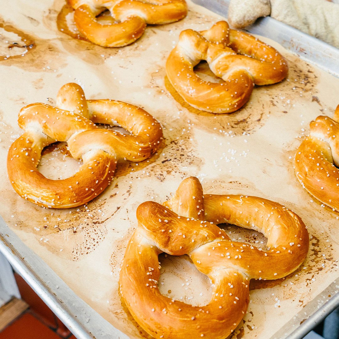 Fresh Homemade Soft Pretzels